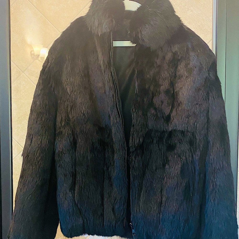 Like new worn once . Niki mink jacket